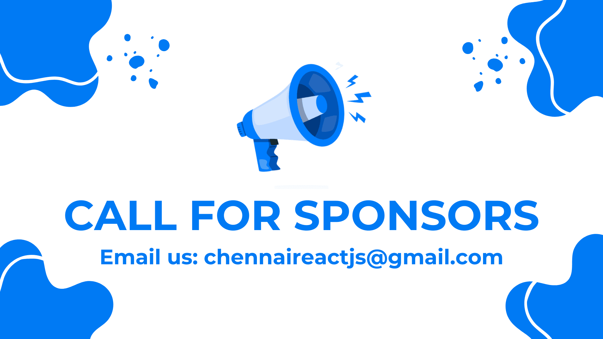 Call for Sponsors